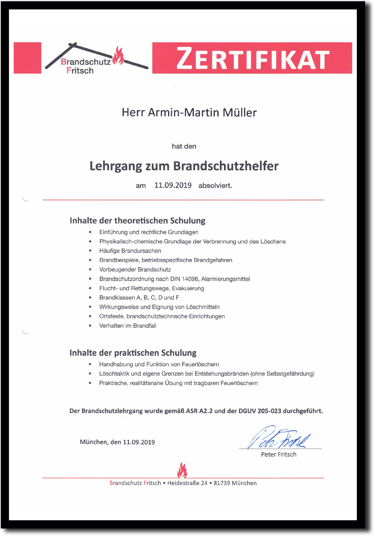 Brandschutzhelfer (Mittel)